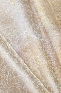 Handwoven Gold  Banarasi Tissue Silk Saree