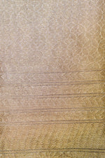Handwoven Gold  Banarasi Tissue Silk Saree