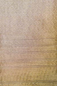 Handwoven Gold  Banarasi Tissue Silk Saree