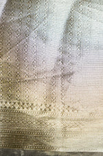 Handwoven Golden Grey Banarasi Tissue Silk Saree
