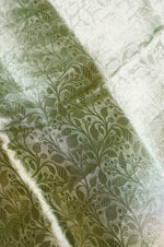 Handwoven Sea Green Banarasi Tissue Silk Saree