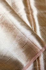 Handwoven Light Pink Banarasi Tissue Silk Saree