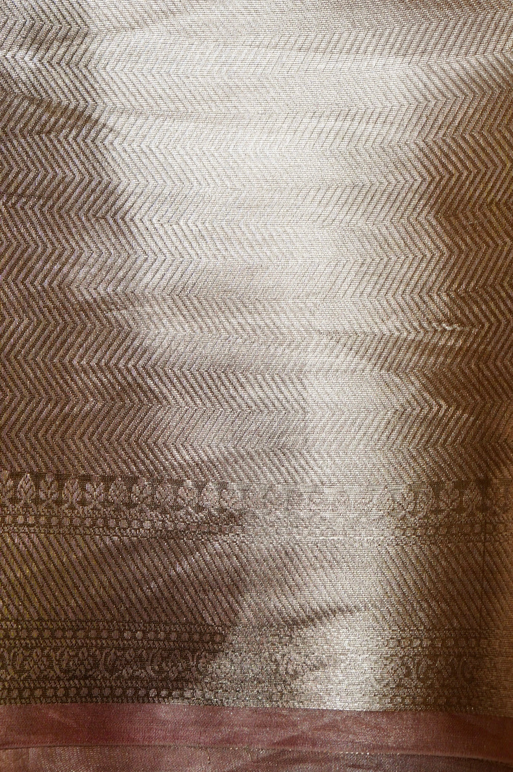 Handwoven Light Pink Banarasi Tissue Silk Saree