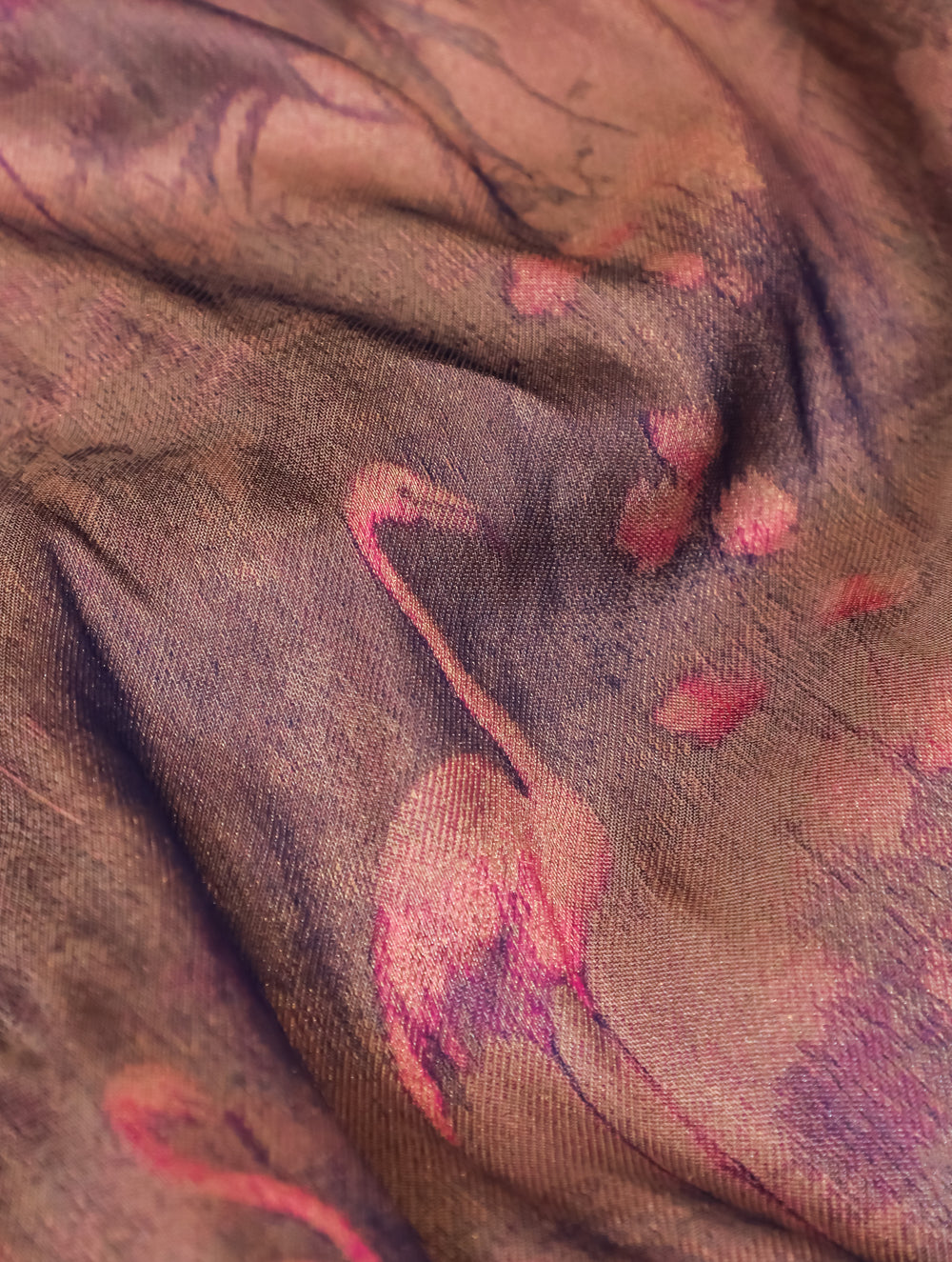 Handwoven Light Mauve Banarasi Katan Silk Saree