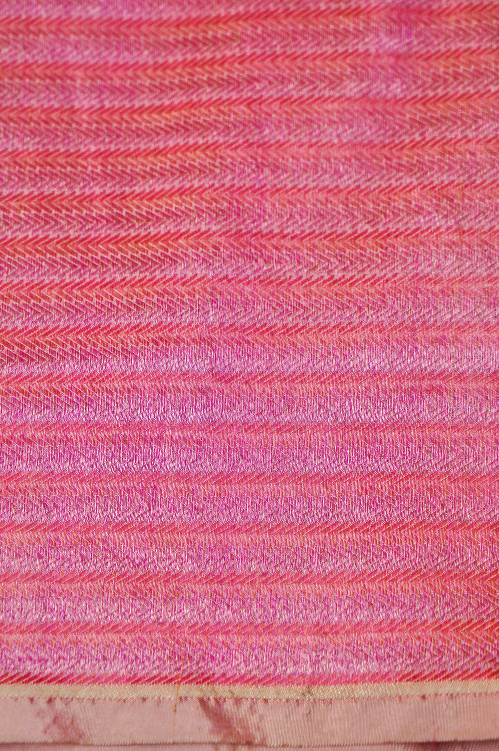 Handwoven Pastel Peach Banarasi Katan Silk Saree