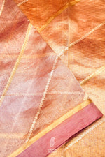 Handwoven Rangkat Banarasi Tissue Silk Saree