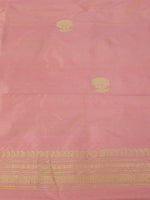 Handwoven Pink Banarasi Katan Silk Suit