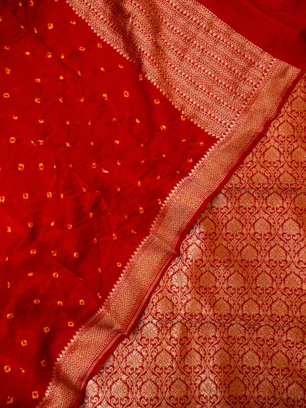 Handwoven Maroon Banarasi Moonga Silk Suit