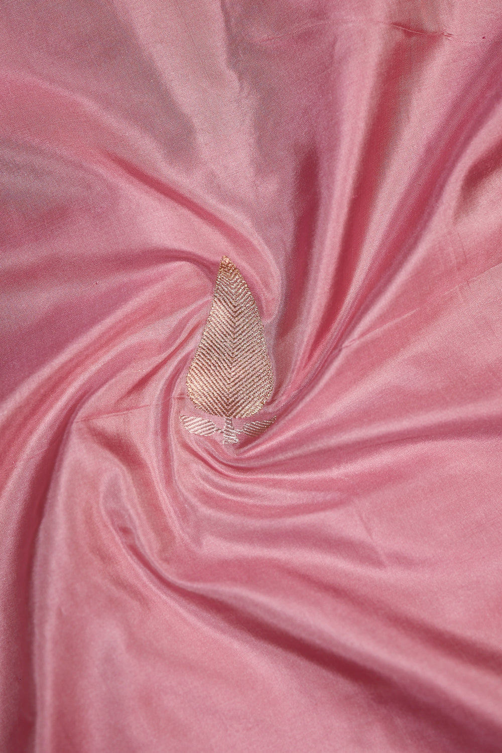 Handwoven Pink Banarasi Katan Silk Suit