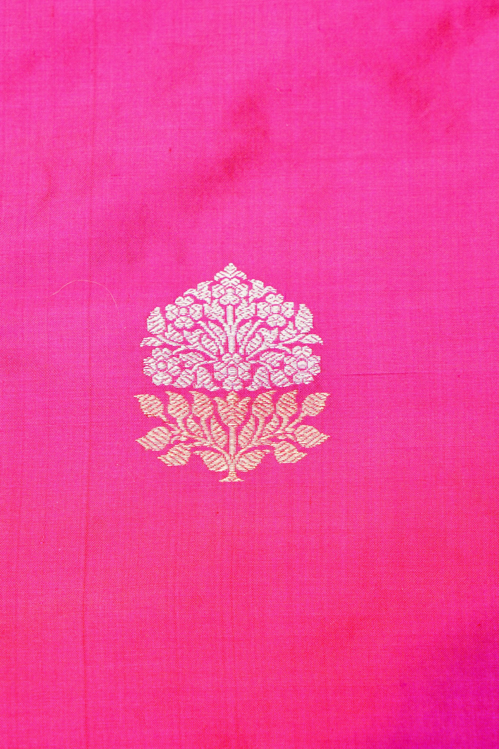 Designer Rani Pink Katan Silk Suit