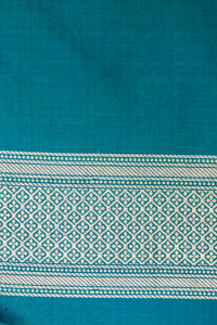 Handwoven Sea Green Banarasi Katan Silk Saree