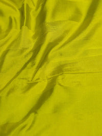 Handwoven Olive Green Banarasi Katan Silk Saree