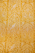 Handwoven Yellow Banarasi Moonga Silk Suit