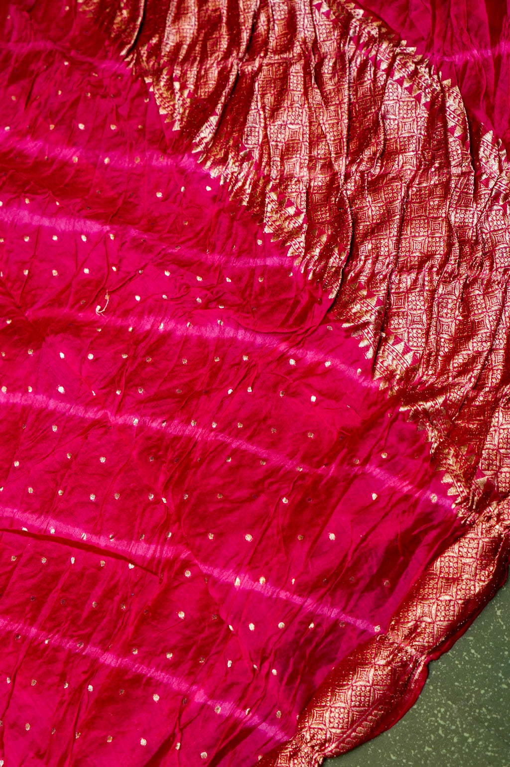 Handwoven Pink Banarasi Tissue Silk Suit