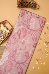 Handwoven Baby Pink Banarasi Katan Soft Silk Saree