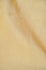 Handwoven Golden Beige Kora Silk Saree