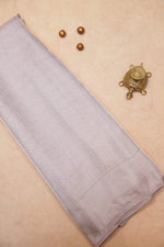 Handwoven Pastel Purple Banarasi Tissue Silk Saree