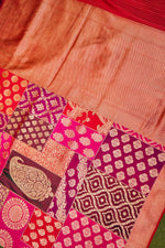 Handwoven Rangkat Banarasi Katan Silk Saree