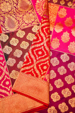 Handwoven Rangkat Banarasi Katan Silk Saree