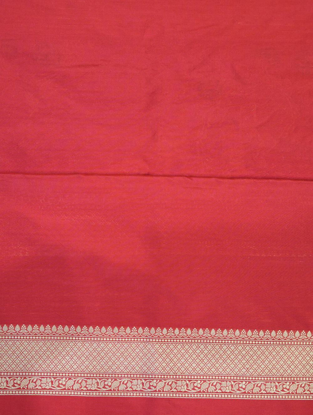 Handwoven Red Banarasi Katan Silk Saree