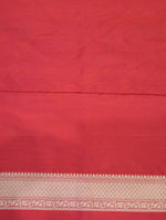 Handwoven Red Banarasi Katan Silk Saree