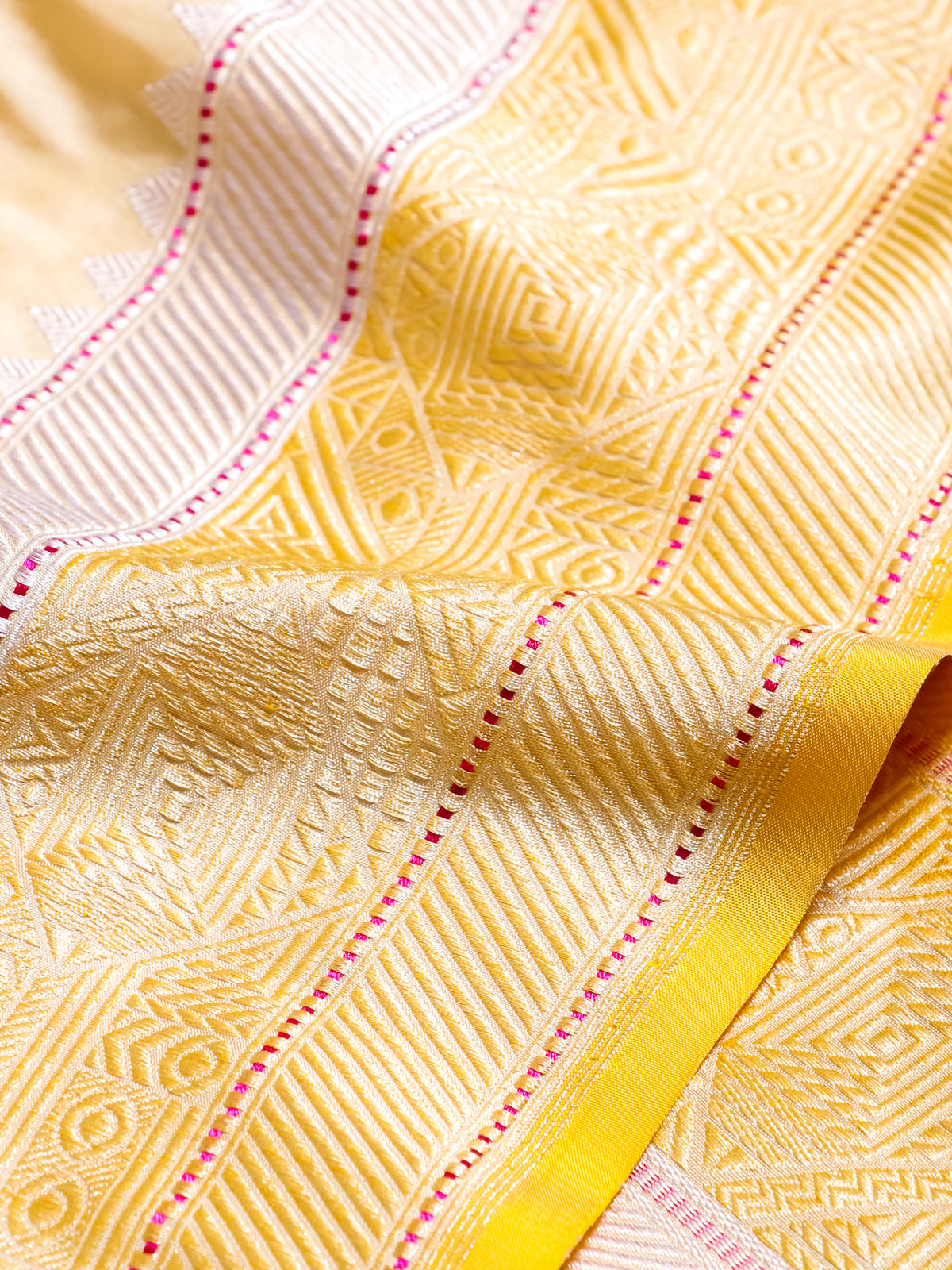 Handwoven Rangkat Banarasi Katan Silk Saree