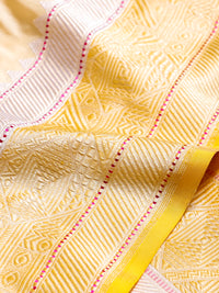 Handwoven Rangkat Banarasi Katan Silk Saree