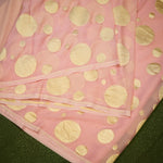 Handwoven Pastel Pink Banarasi Georgette Saree