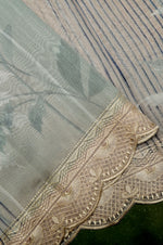 Designer Grey Mul Mul Cotton Suit