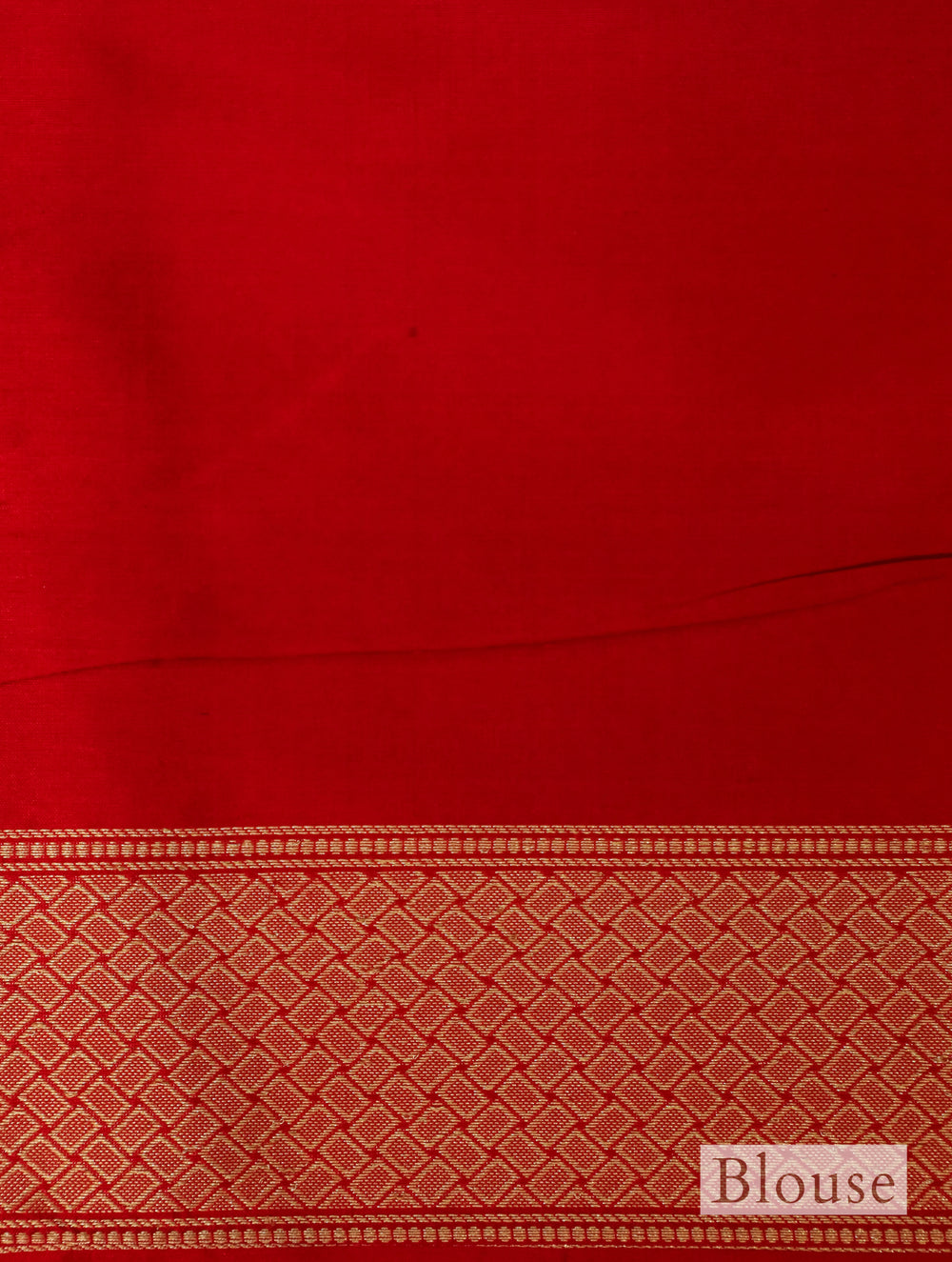 Handwoven Red Banarasi Katan Silk Saree