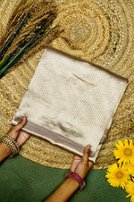 Handwoven Brown Banarasi Tissue Silk Saree