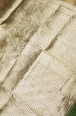 Handwoven Brown Banarasi Tissue Silk Saree