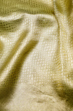 Handwoven Light Green Banarasi Katan Soft Silk Saree