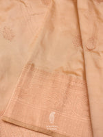 Handwoven Pastel Pink Katan Silk Saree