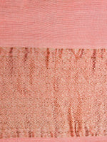 Handwoven Beige Banarasi Tussar Silk Saree