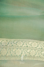 Handwoven Rangkat Banarasi Organza Saree
