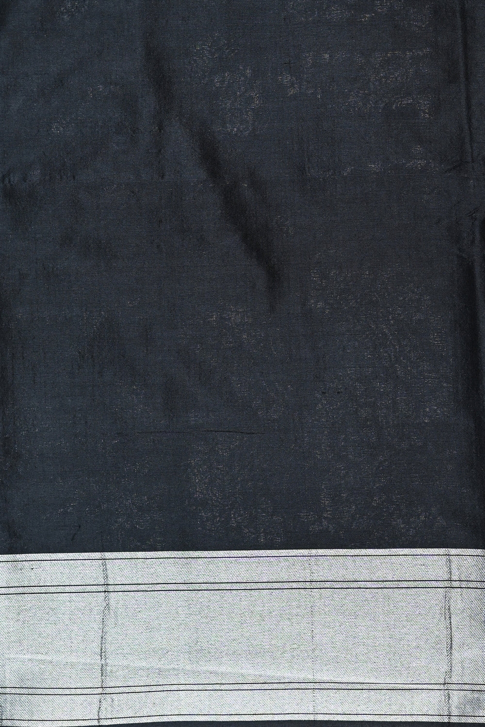 Handwoven Black Banarasi Katan Silk Saree