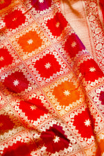 Handwoven Rangkat Banarasi Katan Silk Saree