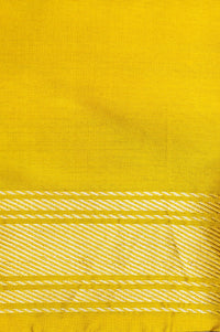 Handwoven Grey & Cream Banarasi Katan Silk Saree