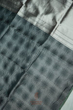 Handwoven Black Banarasi Katan Soft Silk Saree
