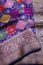 Handwoven Rangkat Banarasi Katan Silk Saree
