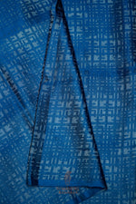 Handwoven Teal Blue Banarasi Katan Soft Silk Saree