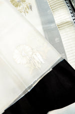 Handwoven Off White Banarasi Organza  Saree