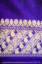 Handwoven Rangkat Kadhwa Banarasi Katan Silk Saree