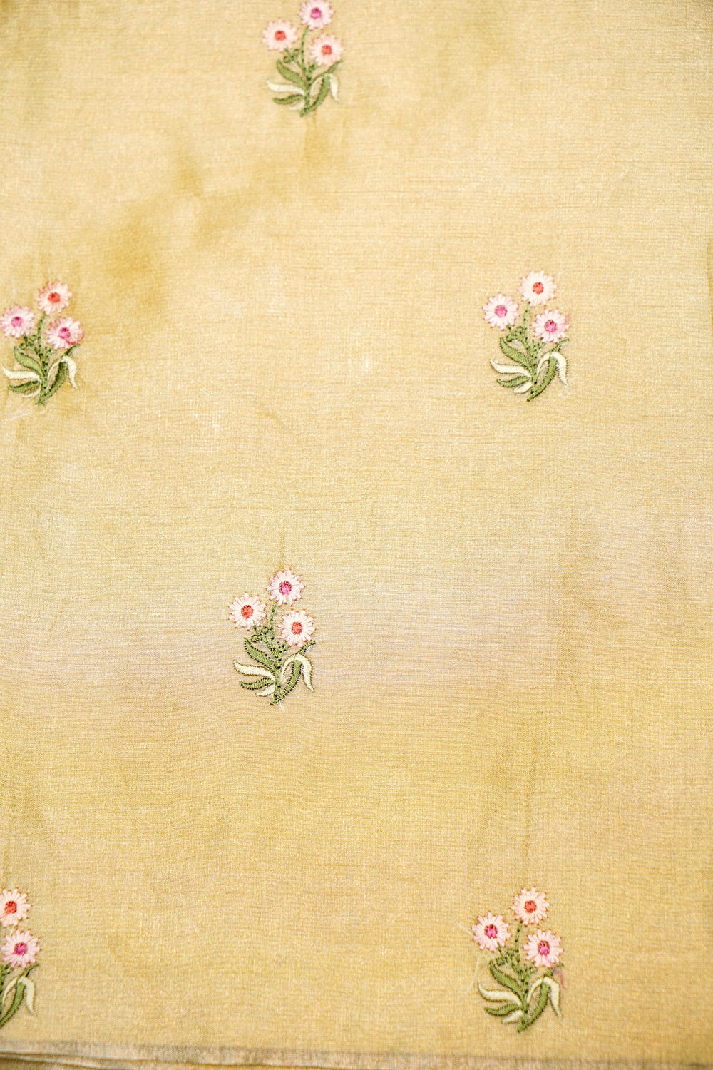 Designer Light Green  Organza Silk Suit