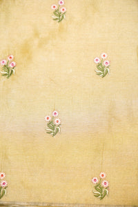 Designer Light Green  Organza Silk Suit