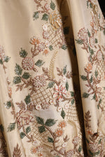 Designer Off White Raw Silk Party Wear Lehenga