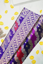 Handwoven Rangkat Kadhwa Banarasi Katan Silk Saree