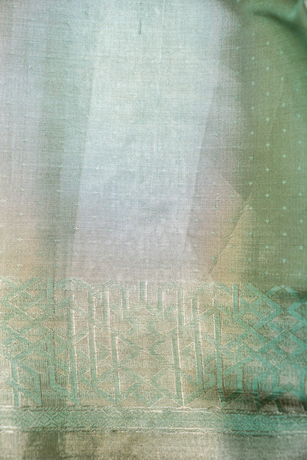 Handwoven Mint Green Banarasi Tissue Silk Saree
