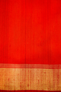 Handwoven Rangkaat Banarasi Soft Silk Saree